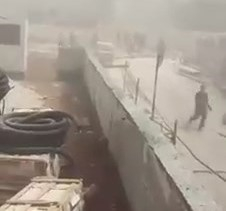 شاهد: لحظات بعد انهيار المبنى في تل ابيب 